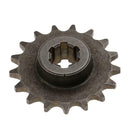 17 Teeth Front Chain Sprocket 47 49cc Bike ATV Quad Dirt Mini Pocket Rocket
