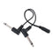 3.5mm mini 1/8" TRS stereo female jack to dual 6.35mm male plug mono TS adapter-