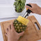 4pcs Stainless Steel Pineapple Fruit Corer Slicer Cutter Peeler Kitchen To DOM