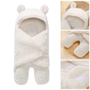Newborn Baby Infant Boy Girl Swaddle Cute Hooded Sleeping Wrap Blanket