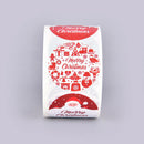 500PCS Merry Christmas Stickers Round Custom stickers for Christmas Party DSEAU