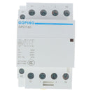 4P 63A 2NC 2NO 220V 400V~ 50/60HZ Din rail Household ac contactorBX