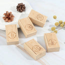 Bamboo Box Creative  Organizer Wooden StorageS Hn