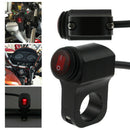 Motorcycle Handlebar Light On Off Switch 12V Waterproof ATV Headlight Fog SpoJ&M