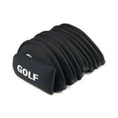 11pcs Golf Iron Club Set Putter Headcover Head Cover Case