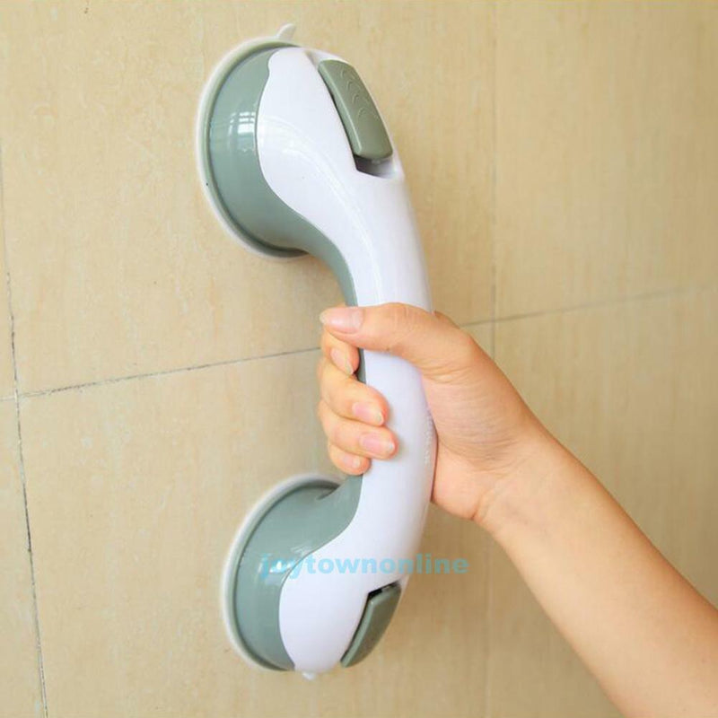 Bathroom Tub Super Grip Suction Handle Shower Safety Cup Bar Handrail Support
