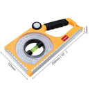 Slope Protractor Measuring Instrument Inclinometer Carpenter Kit for Angles