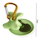 Portable Pets Dog Cat Traction Sucker Outdoor Parking Holder Wall Bracket Hook