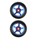 1 Pair Replacement 100mm Stunt Scooter Wheels with Bearing & Bushings