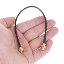 1PC 20cm WiFi router antenna extension cable cord RG174 RP-SMA male to fem uW