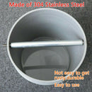 Metal Mice Rats Mouse Killer Roll Trap Log Grasp Bucket Rolling Spinning Rolle@