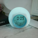 LED color changing multifunction digital alarm clo_