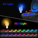 Intelligent 16-color Bathroom Toilet Night Light Human Motion Sensor Light R1R0
