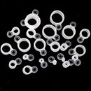 22Pcs 22 Sizes Ceramic Fishing Rod Guides/Eyes Line Repair Tip Tops Rings