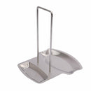 Stainless Steel Pan Pot Cover Lid Stand Spoon HolderHome Storage  Kitchen To Ew