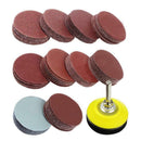 2 inch 100PCS Sanding Discs Pad Kit for Drill Grinder Rotary Tools with Bac