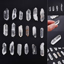 50g Bulk Natural Crystal White Quartz Small Points Terminated Wand Specimen H7
