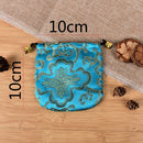 10PCS Chinese Handmade Mix Colors Silk Bag Coin Purse Gift Jewelry Bags Pouch LJ