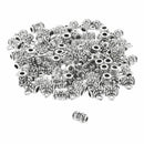 80 Pcs Tone Wire Tube Spacer Beads Bail 4x7mm