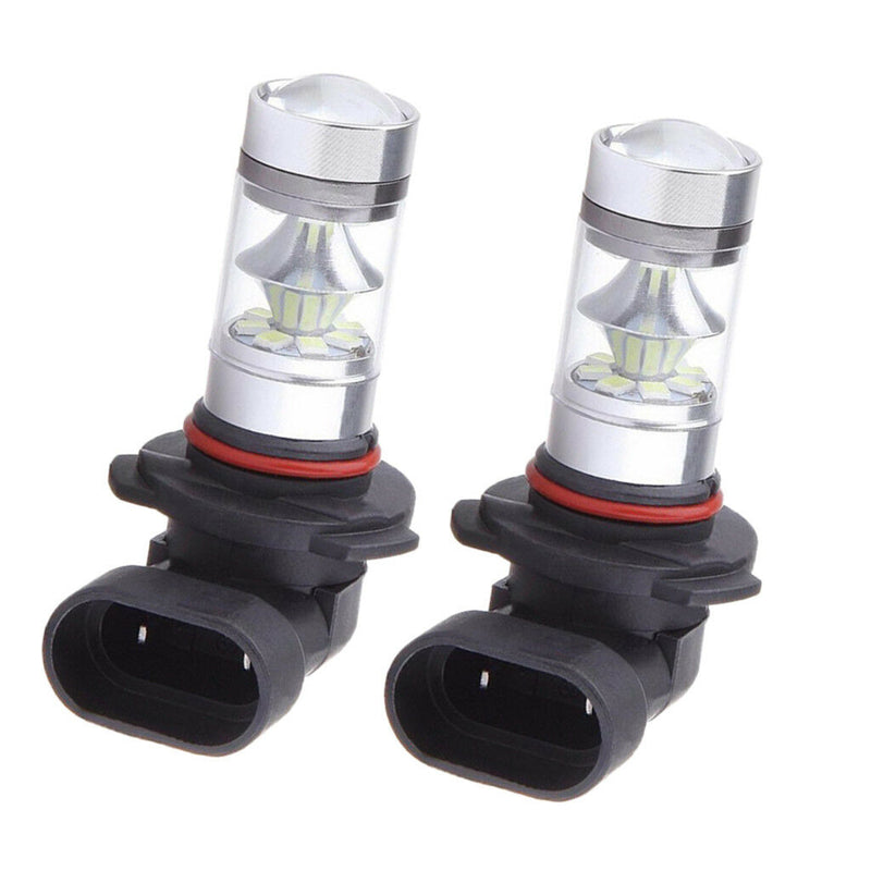 2pcs Ice Blue H10 9145 100W Auto Car Head Light Lamp LED Bulb Quick Response