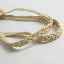 New Hand-Woven Hollowwork Straw Bag Paper Rope Grid Without Lining Woven Be