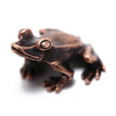 alloy frog incense burner holder flower statue censer plate for sticks cone LJ