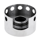 Spirit Stove Heater Stand Camping Cookout Cup Pot Rack Bracket Windscreen for