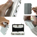 Metal Aluminum Password Briefcase Business ID Credit Holder BoxWa Card Case S9D1