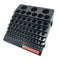 2 Pcs Drill Drill Bit Storage Case Holder Milling Cutter Storage Box,Black
