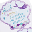 40pcs Mermaid Seal Stickers Thank You Sea Shell Labels DIY Baking Gift Labels BX