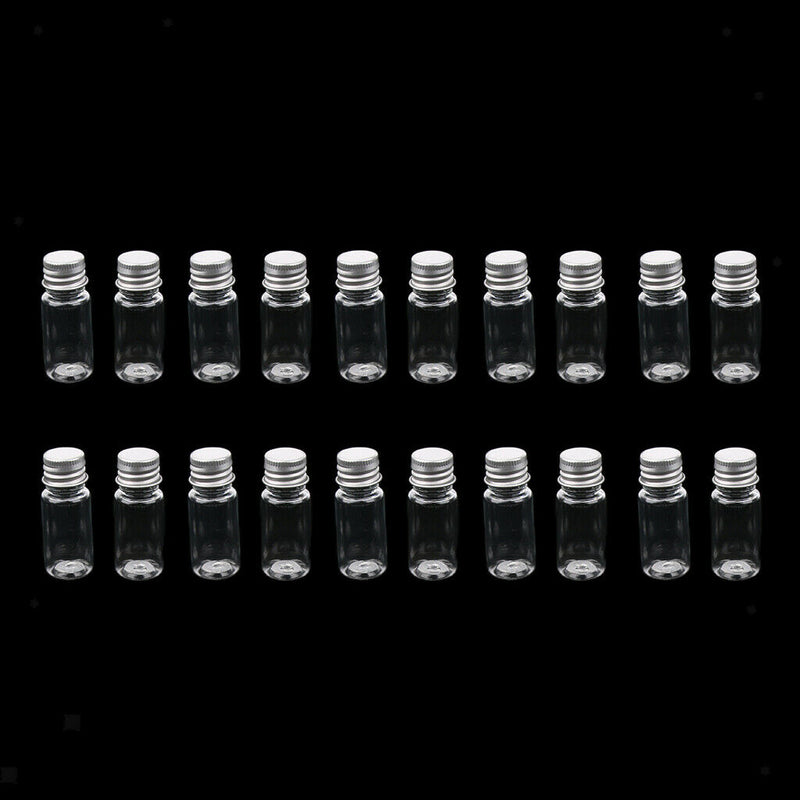 20pcs Travel Empty Refillable Cosmetic Makeup Bottles Container Sample Tubes