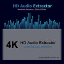 E21 4K HDMI 1.4 Switch 2 In 1 Out w/ Optical SPDIF + 3.5mm Audio Extractor