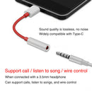Earphone Adapter Cable Converter Male Audio Jack Type C To 3.5mm Accessories
