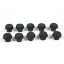10pcs/set Billiard Cue Bottom Rubber Plug Pole Tail Protector Cover Case