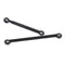 2x Black Steering Tie Rods Servo Link Linkage Accs for 1/10 RC WLtoys Cars