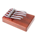 5 Key Kalimba Mbira Likembe Sanza Finger Thumb Piano Rosewood Instrument A