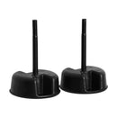 2x Black Hard Top Mounting Knob Screws fits for 2017-2018 Jeep Wrangler