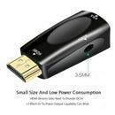 VGA Female To HDMI Male 1080P Video Cable PC HDTV Cord Converter w/ 3.5mm Cable