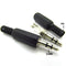 10pcs 3.5mm 1/8" Audio Male Plug Jack Adapter Connector DIY Earphone Speake sp