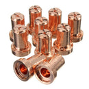 40Pcs Air Plasma Cutter Consumables Extend Fit for Pt-31 Lg-40 Torch Cut-40 H1I7