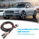 1 to 2 Wiring Harness Relay Fuse Kit 40A 12V for Offroad LED Work Light Bar