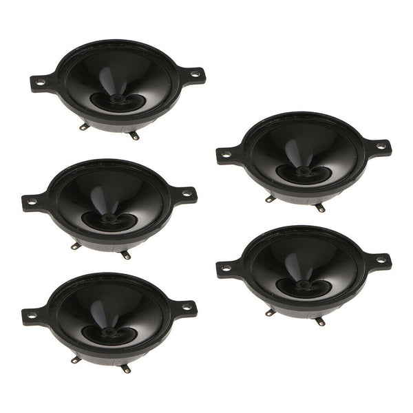 5Pcs New Audio Tweeters Round Piezoelectric Tweeter Speaker Buzzer DIY