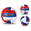 2 Pieces Soft No. 5 Volleyball Outdoor Playing Game Durable Leather Volley Balls