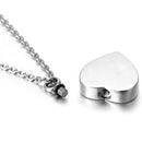 Rose Flower Cremation for Ashes Necklace Keepsake Pendant Jewelry Memorial G Gw