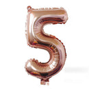 10pcs / Set Balloon Big 0-9 Number Foil Balloons Birthday Party Event Decor Lot
