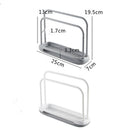Rag Soap Rack Plastic Countertop Organizer Rack Detachable Dishcloth Sponge