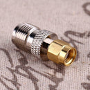 2pcs RF Coaxial Coax Adapter RP-SMA Male to RP-TNC Female Connector