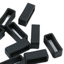 Rubber Replacement Watch Band Strap Loops Watch Strap Keeper Retainer 20MM