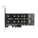PCI-E 4X to NGFF SSD Adapter Card B-key+M-key M.2 NGFF+NVME Adapter Card
