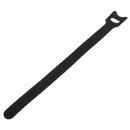 100pcs Reusable T-type Self-adhesive Buckle Cloth Cable Ties Management Belt
